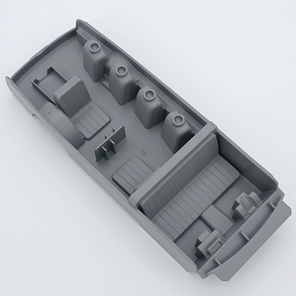 2017 Playmobil Ghostbusters Ecto-1 Car Replacement Part:  Grey Seats Chassis